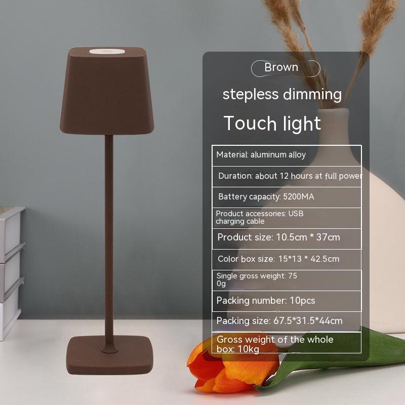 Lampe de Bureau Tactile Rechargeable - Ambiance Cosy