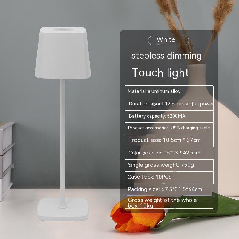 Lampe de Bureau Tactile Rechargeable - Ambiance Cosy
